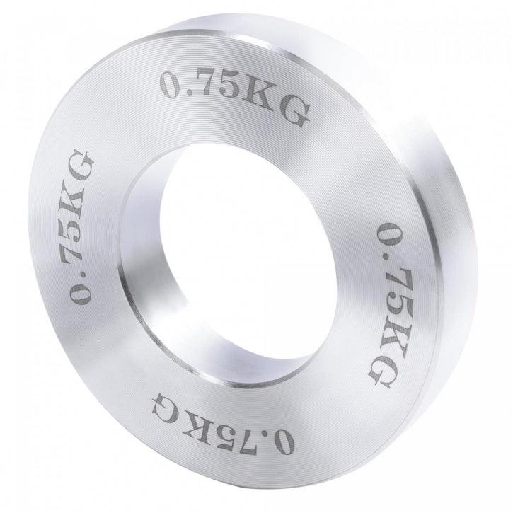 Set de discuri de haltere cromate Olympia 5 kg, inclusiv geantă de transport