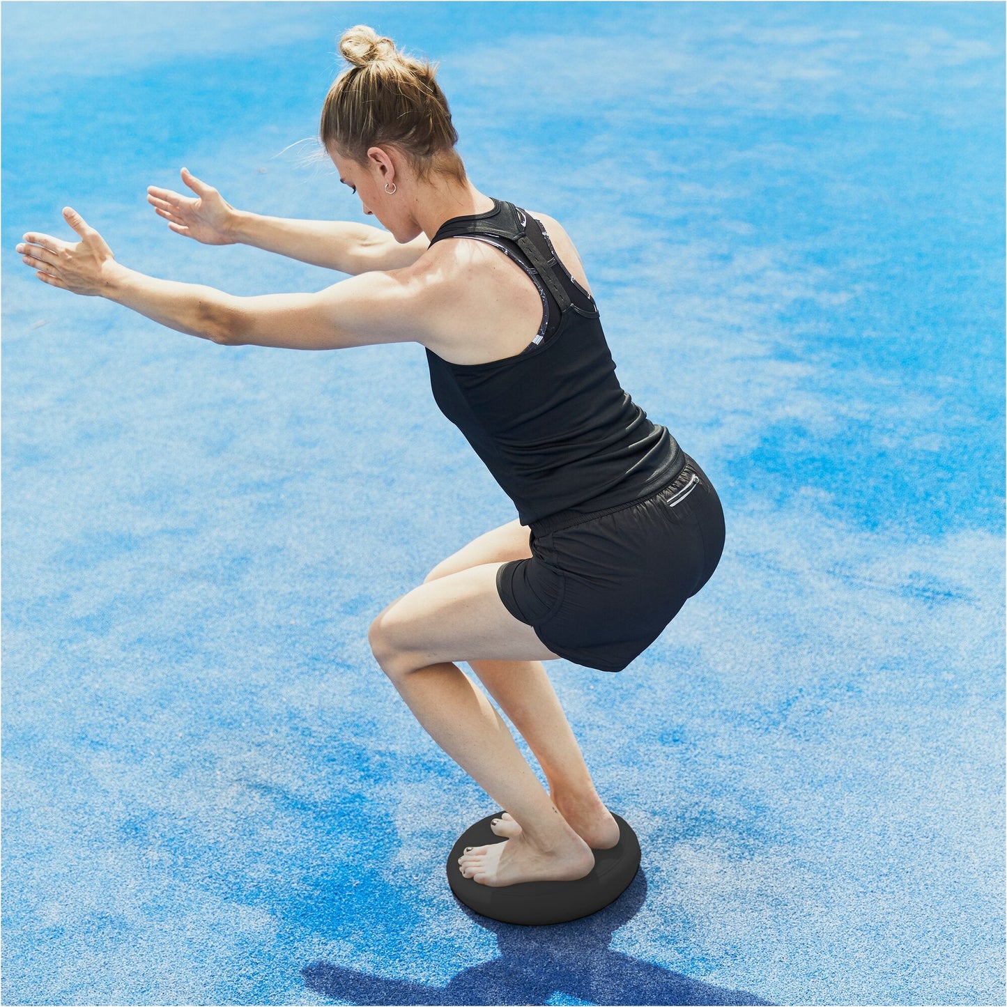 Pernă rotundă Balance, inclusiv pompă de aer