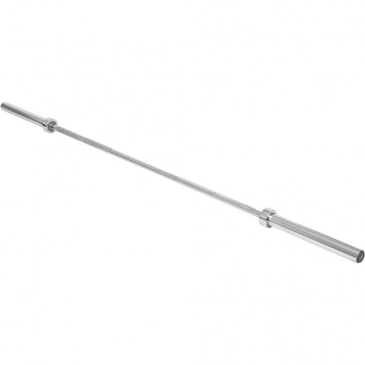 Bancă de haltere cu 2 rafturi incluse, set de haltere lungi Olympia 130 kg
