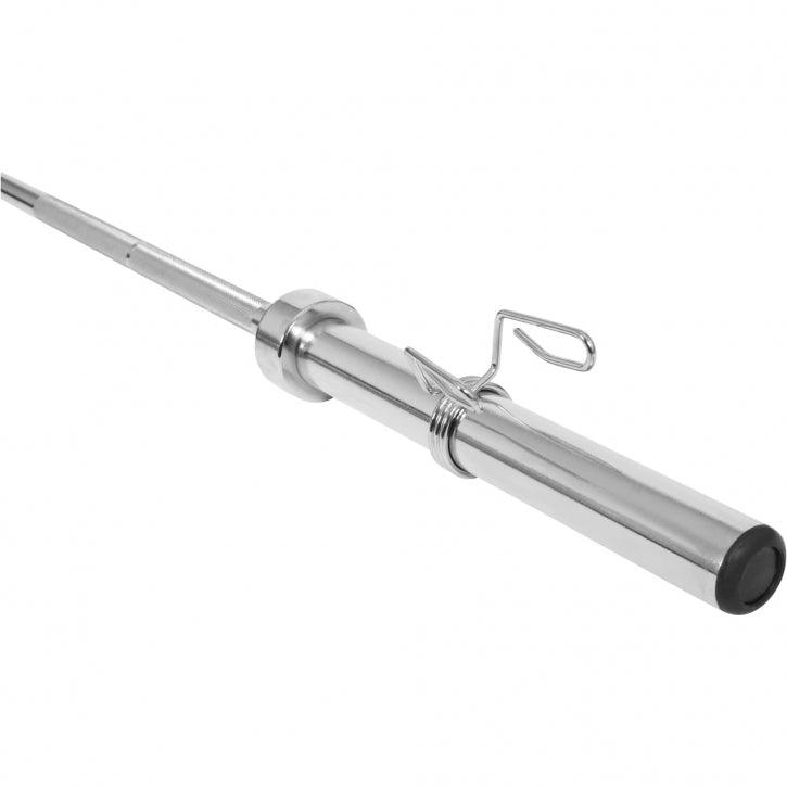 Bancă de haltere cu 2 rafturi incluse, set de haltere lungi Olympia 130 kg