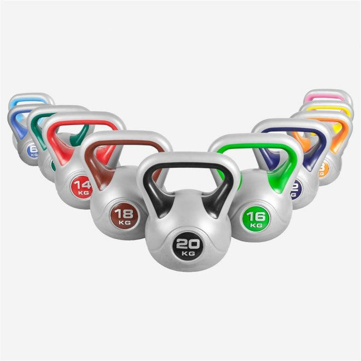 Kettlebell din plastic gri 2 - 20 kg
