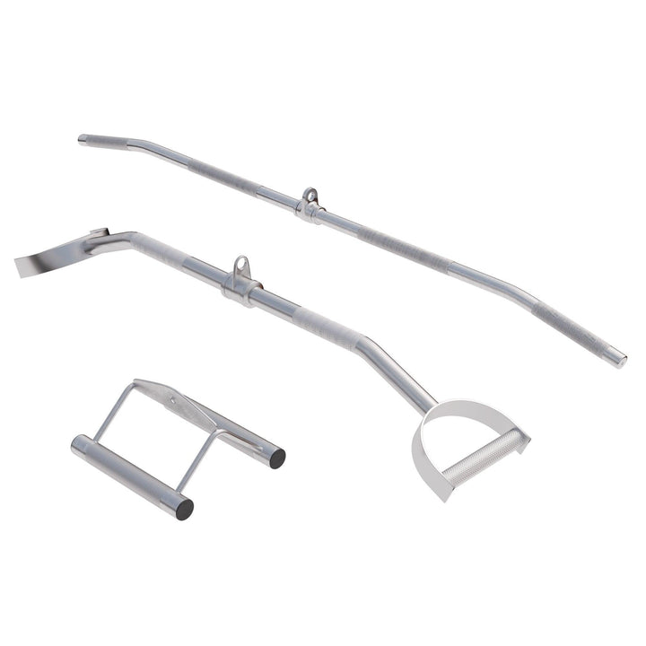 Set bare de helcometru cu maner V, Gorilla Sports - Gorilla Sports Ro