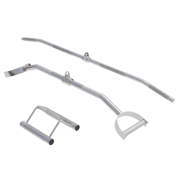 Set bare de helcometru cu maner V, Gorilla Sports - Gorilla Sports Ro