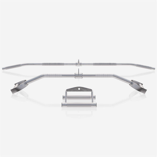 Set bare de helcometru cu maner V, Gorilla Sports - Gorilla Sports Ro