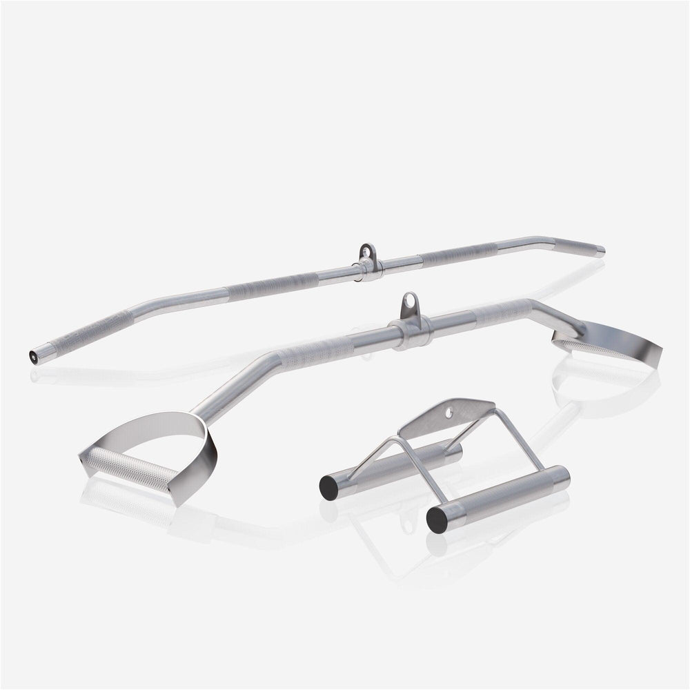 Set bare de helcometru cu maner V, Gorilla Sports - Gorilla Sports Ro