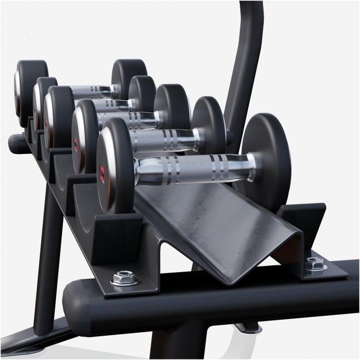 Set de gantere din cauciuc 90 kg, inclusiv suport