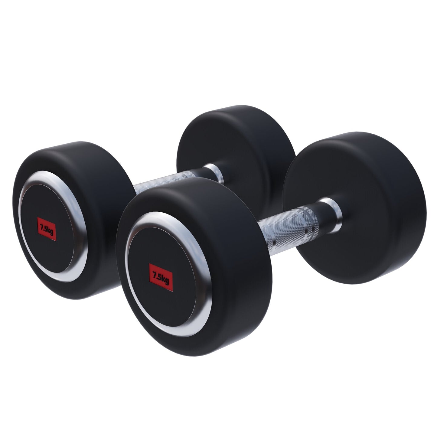 Halteră cu cauciuc PRO 2,5 - 50 kg
