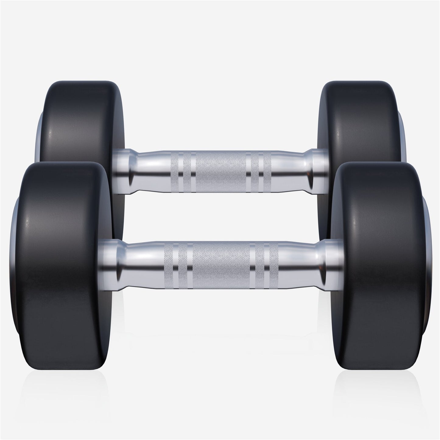 Halteră cu cauciuc PRO 2,5 - 50 kg