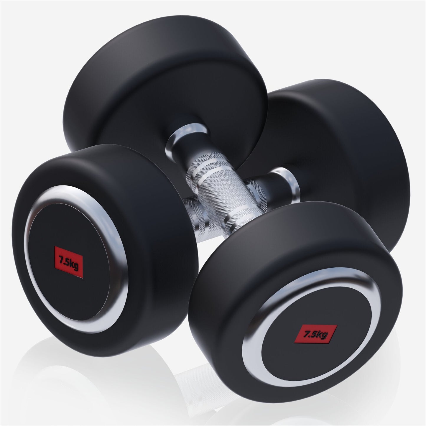 Halteră cu cauciuc PRO 2,5 - 50 kg