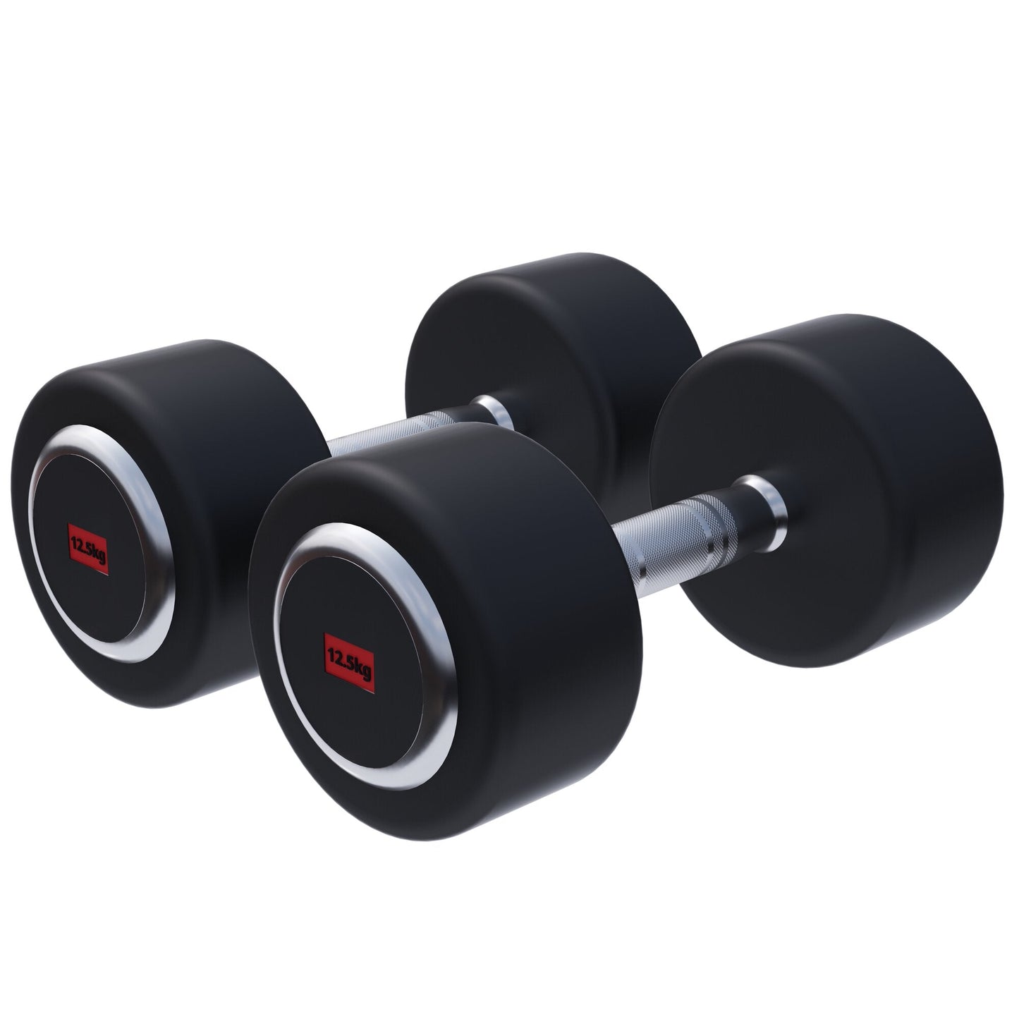 Halteră cu cauciuc PRO 2,5 - 50 kg