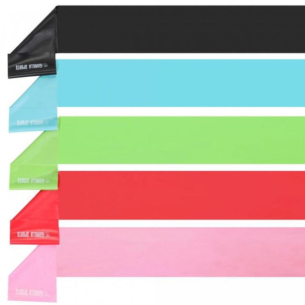 Banda lată de fitness din latex 120 - 200 cm - Gorilla Sports Ro