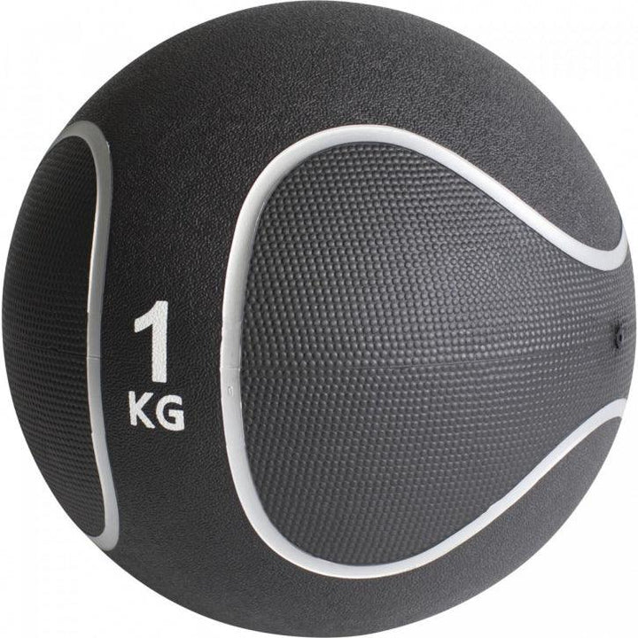 Minge medicinală din cauciuc negru/argintiu 1 - 10 kg