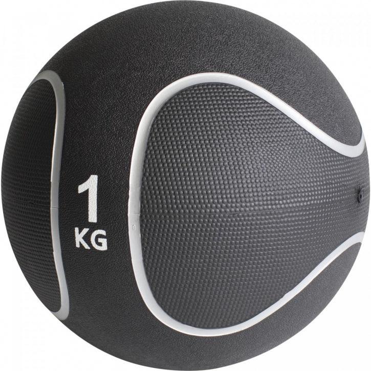 Minge medicinală din cauciuc negru/argintiu 1 - 10 kg