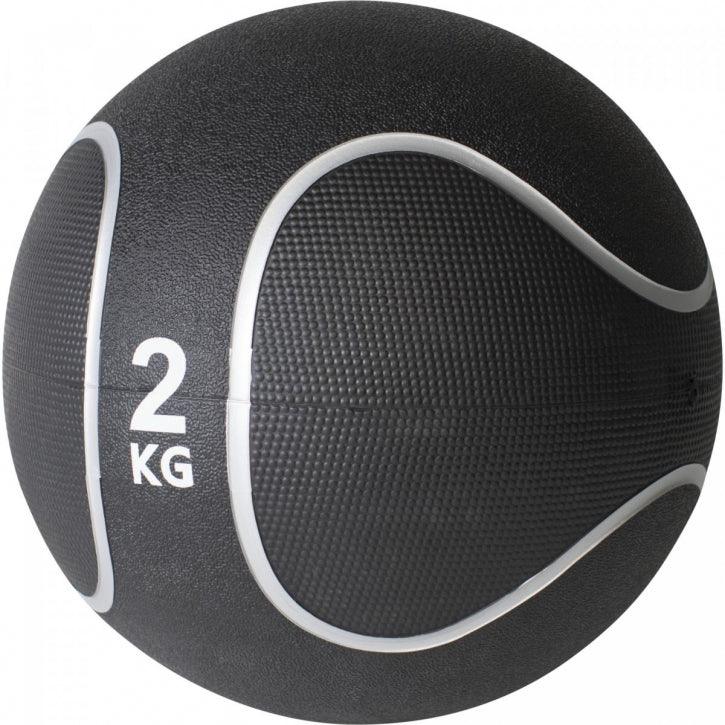Minge medicinală din cauciuc negru/argintiu 1 - 10 kg