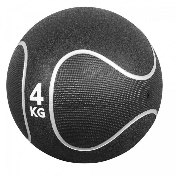 Minge medicinală din cauciuc negru/argintiu 1 - 10 kg