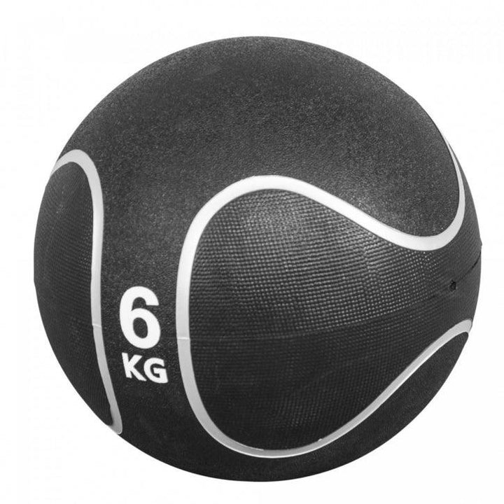 Minge medicinală din cauciuc negru/argintiu 1 - 10 kg