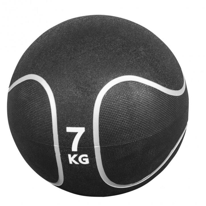 Minge medicinală din cauciuc negru/argintiu 1 - 10 kg