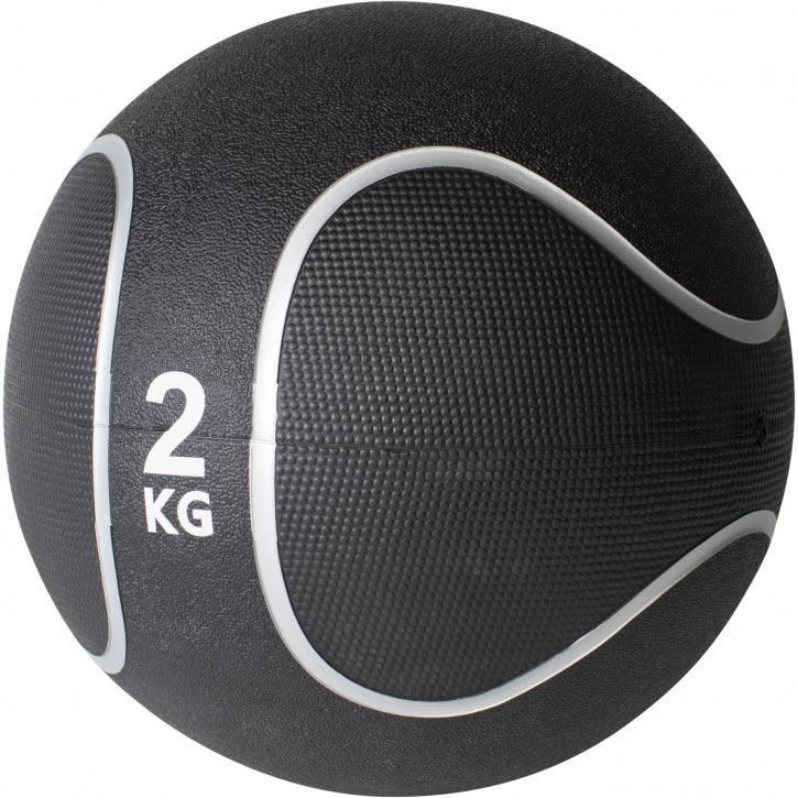 Minge medicinală din cauciuc negru/argintiu 1 - 10 kg