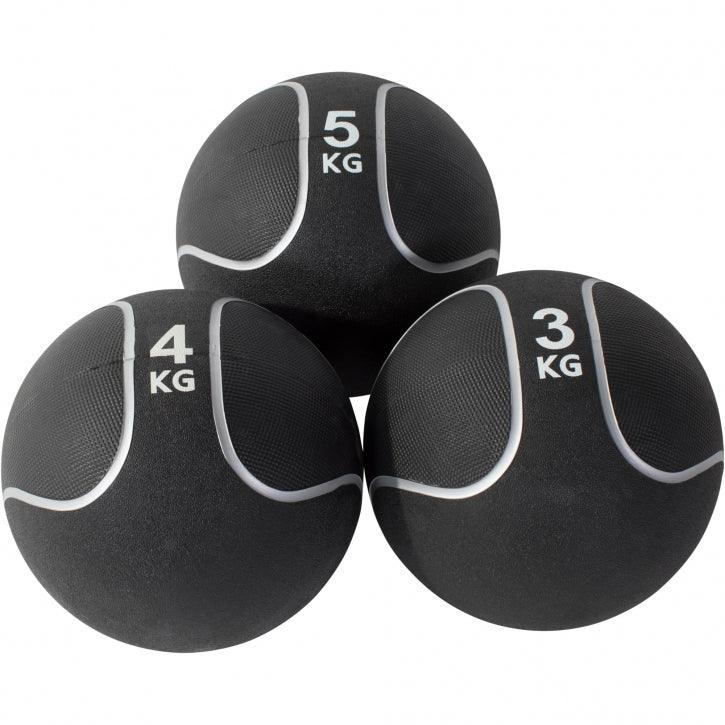 Minge medicinală din cauciuc negru/argintiu 1 - 10 kg