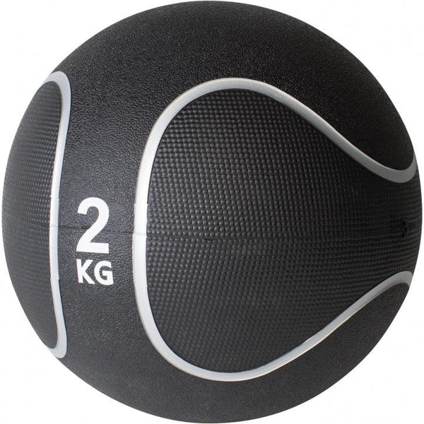 Minge medicinală din cauciuc negru/argintiu 1 - 10 kg