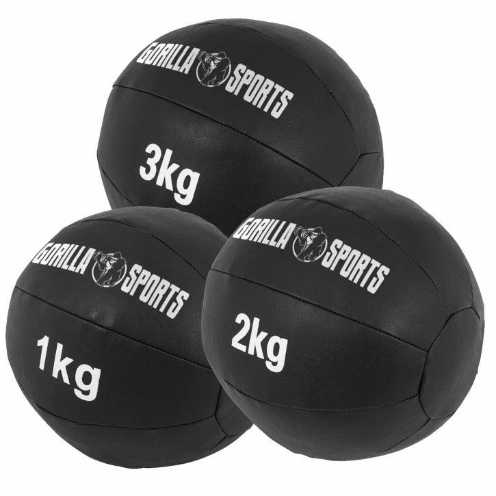 Minge medicală Wall Ball din piele sintetică 1 - 10 kg