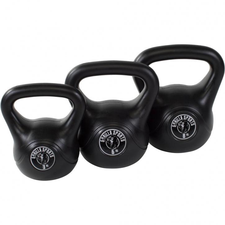 Kettlebell din plastic 2 - 20 kg