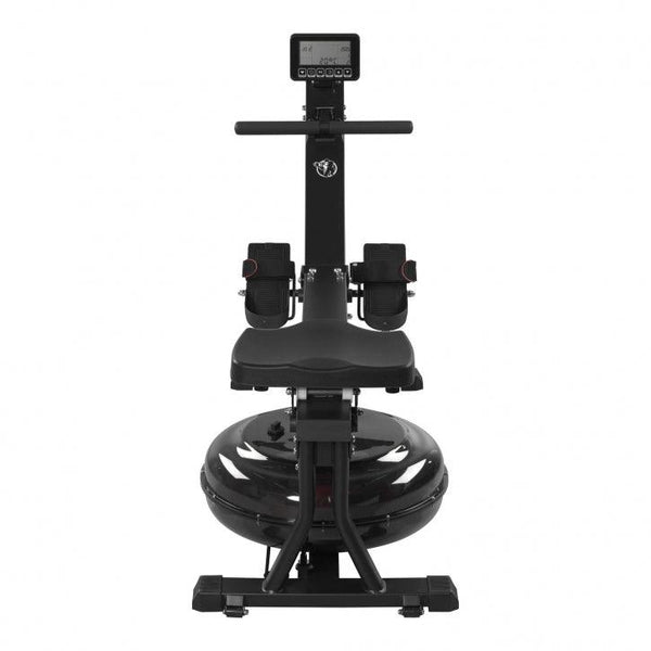 Aparat de vâslit cu apa, negru/rosu - Gorilla Sports Ro