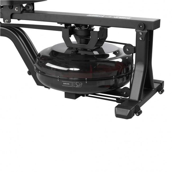 Aparat de vâslit cu apa, negru/rosu - Gorilla Sports Ro