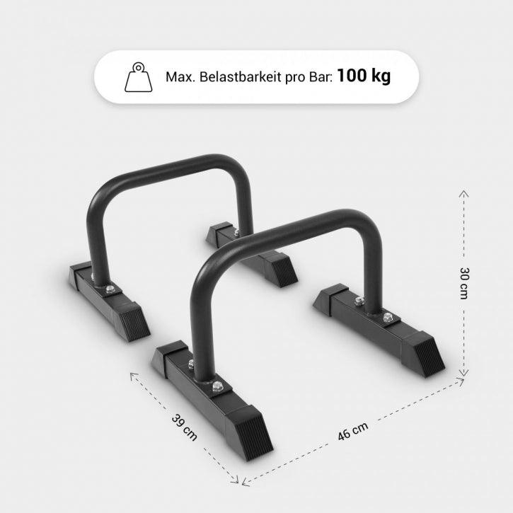 Set de 2 bare paralele pentru flotări, 30 cm