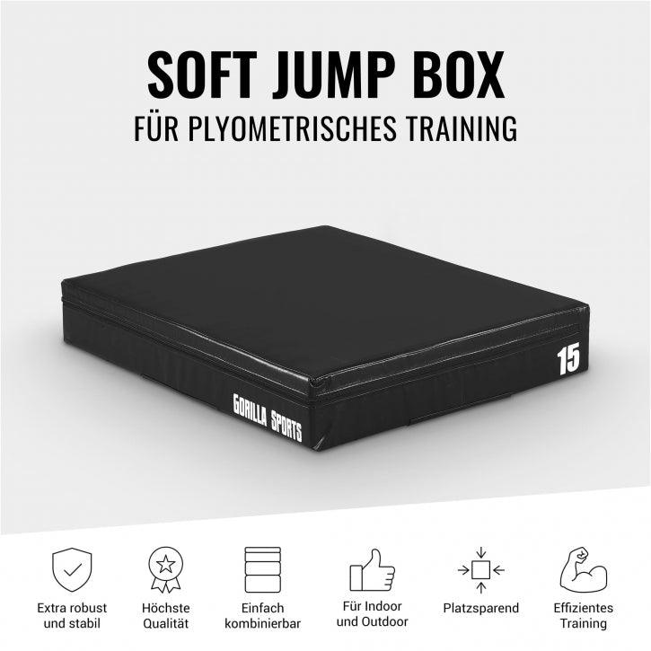 Plyo Box Soft cu închidere cu velcro 15 - 60 cm