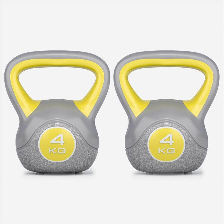 Kettlebell din plastic gri 2 - 20 kg