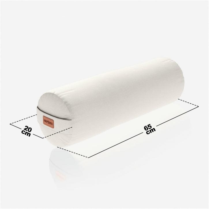 Perna de yoga cu lungimea de 65 cm și înălțimea de 20 cm