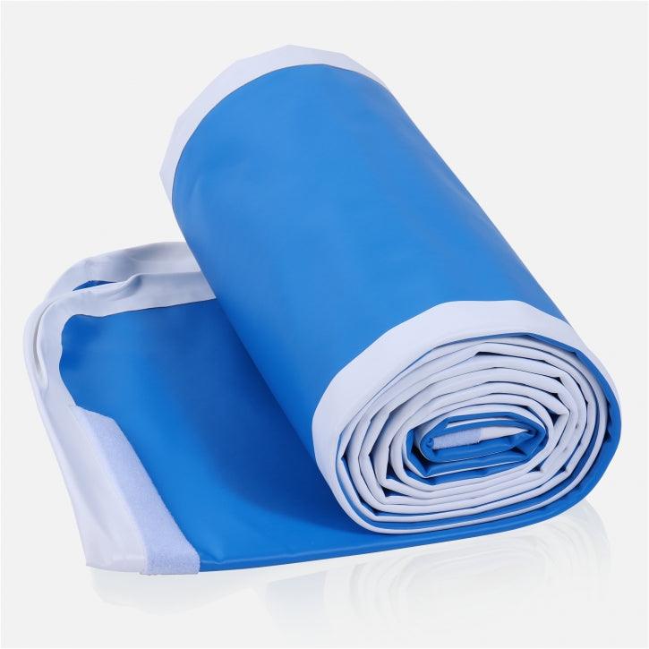 Saltea de gimnastică AirTrack cu grosimea de 10 cm și lungimea de 3 - 5 m