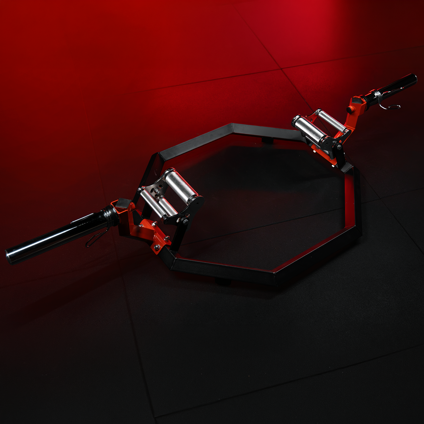 Trap Bar Multi Grip Olympia cu închizători