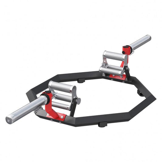 Trap Bar Multi Grip Olympia cu închizători