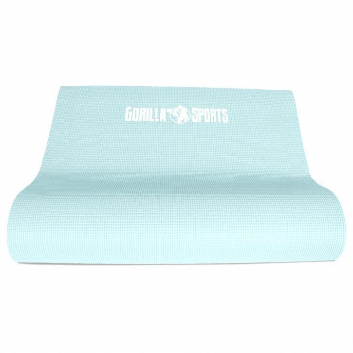 Saltea de yoga din PVC cu curea de transport, lățime 60 cm și grosime 0,5 cm