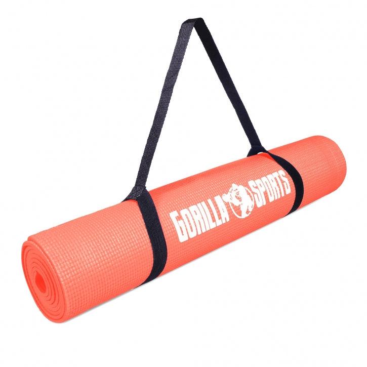 Saltea de yoga din PVC cu curea de transport, lățime 60 cm și grosime 0,5 cm