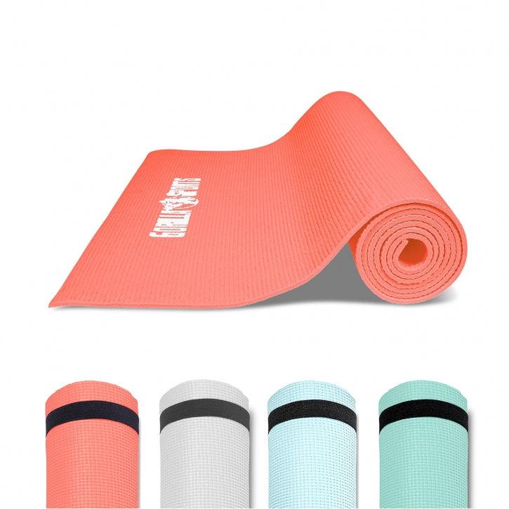 Saltea de yoga din PVC cu curea de transport, lățime 60 cm și grosime 0,5 cm