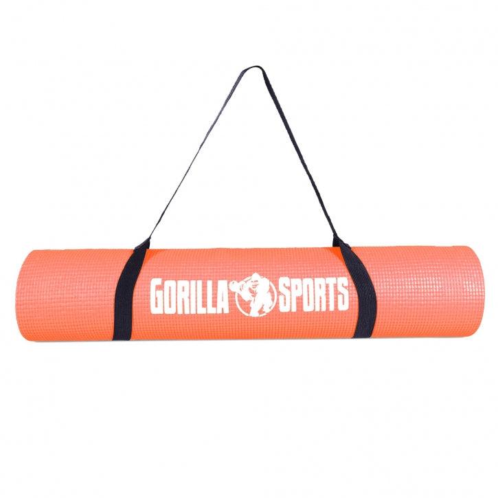 Saltea de yoga din PVC cu curea de transport, lățime 60 cm și grosime 0,5 cm