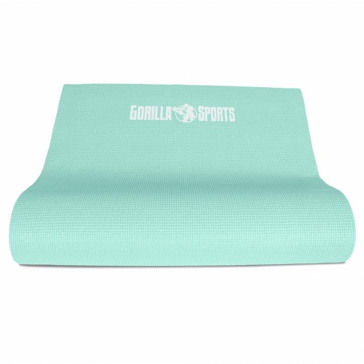 Saltea de yoga din PVC cu curea de transport, lățime 60 cm și grosime 0,5 cm