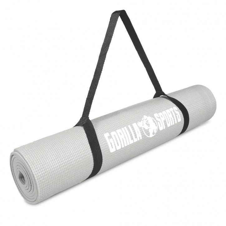 Saltea de yoga din PVC cu curea de transport, lățime 60 cm și grosime 0,5 cm