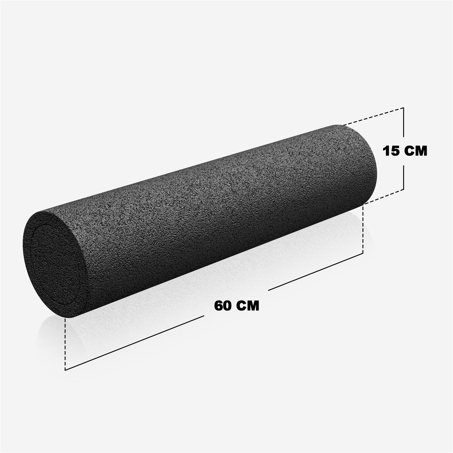 Rolă Pilates cu lungimea de 60/90 cm și înălțimea de 15 cm