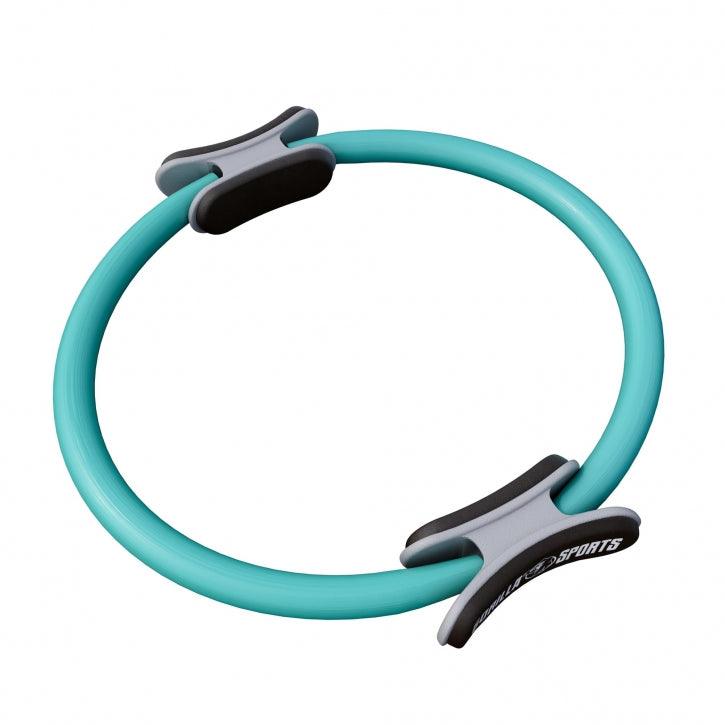 Inel Pilates antiderapant 36 cm, incluzând instrucțiuni și geantă de transport
