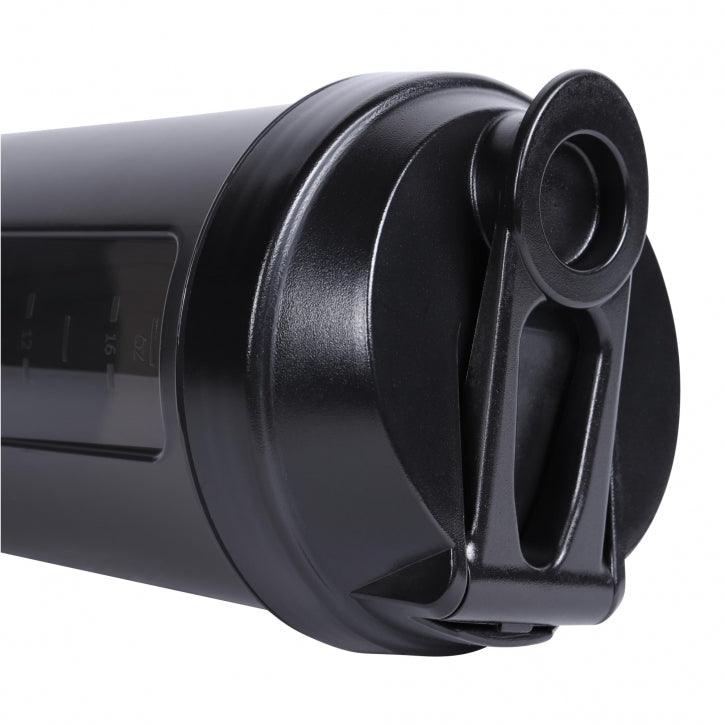 Shaker pentru proteine cu compartiment pentru pulbere 500 ml