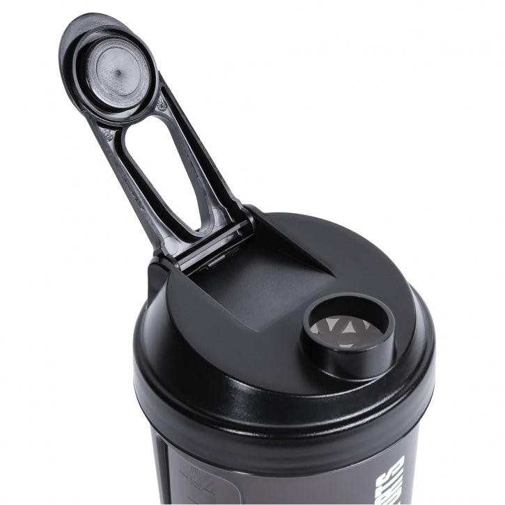 Shaker pentru proteine cu compartiment pentru pulbere 500 ml