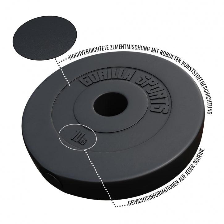 Disc de halteră din plastic Olympia 1,25 - 15 kg