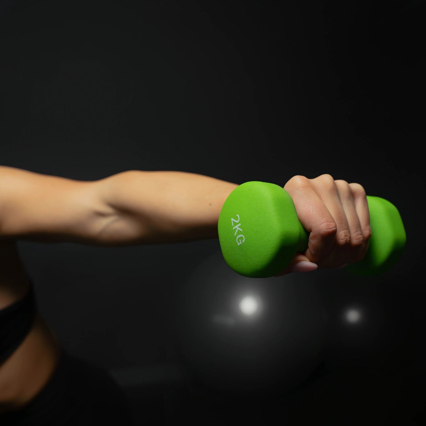 Set de gantere Aerobic 12 kg, inclusiv geantă