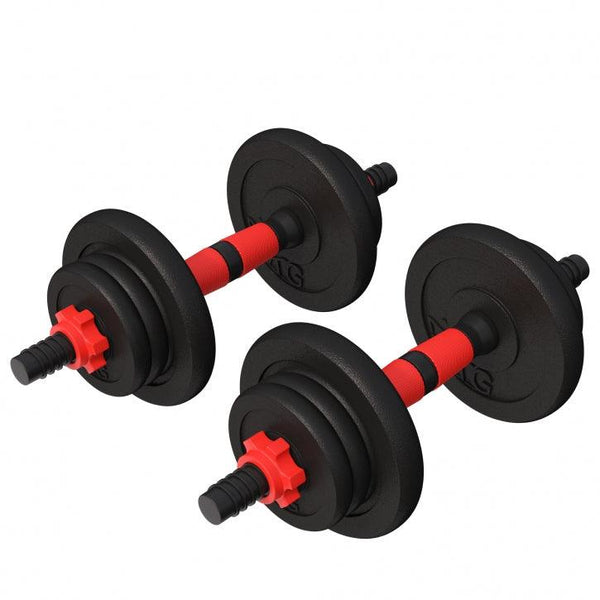 Set de 2 Gantere cu discuri din fonta - Gorilla Sports Ro