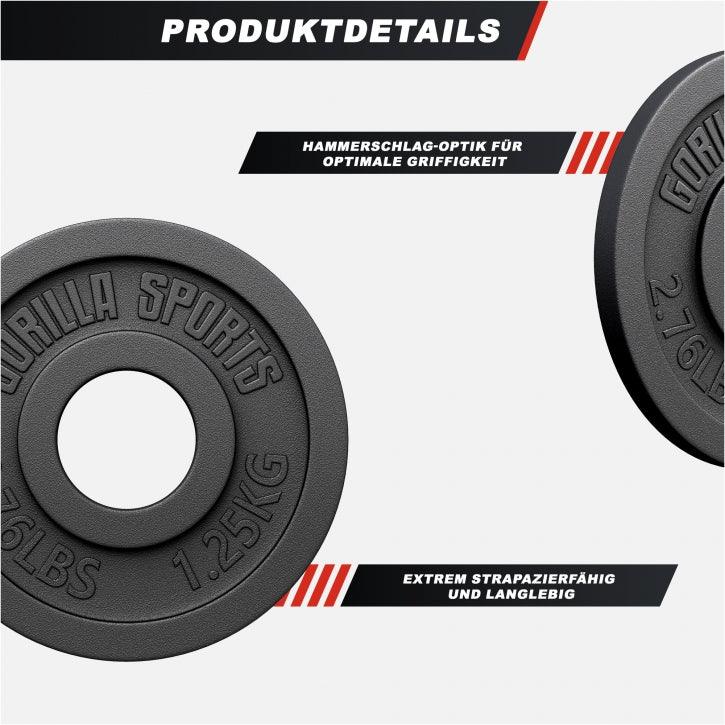 Disc de halteră din fontă Olympia 1,25 - 25 kg