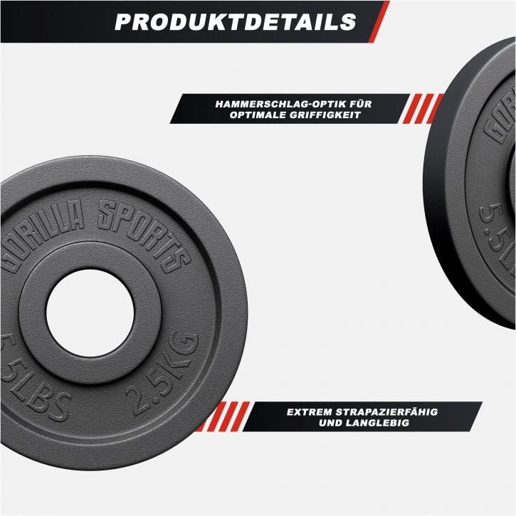 Disc de halteră din fontă Olympia 1,25 - 25 kg